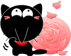 Friends of cute cat-13 sticker #13709125