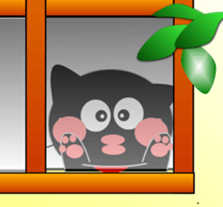 Friends of cute cat-13 sticker #13709128