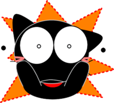 Friends of cute cat-13 sticker #13709131