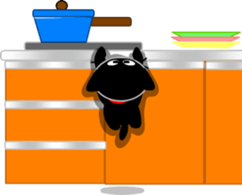 Friends of cute cat-13 sticker #13709134