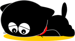 Friends of cute cat-13 sticker #13709138