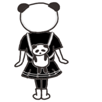 panda de panda sticker #13709185