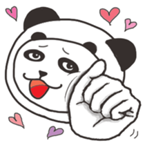 panda de panda sticker #13709189