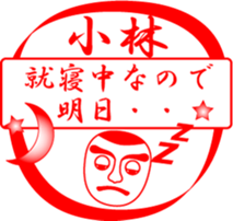 KOBAYASHI is my name sticker #13709477