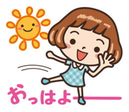 Because is a girl...[Everyday 2] sticker #13709654