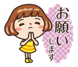 Because is a girl...[Everyday 2] sticker #13709658