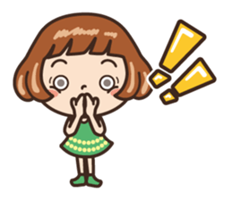 Because is a girl...[Everyday 2] sticker #13709666