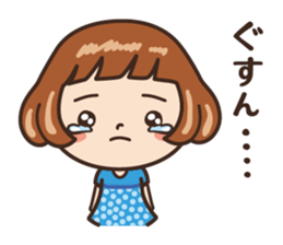 Because is a girl...[Everyday 2] sticker #13709677