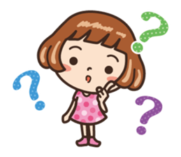 Because is a girl...[Everyday 2] sticker #13709679