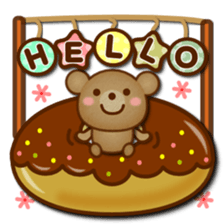 Daily bear Ku-tan of mini size sticker #13709689