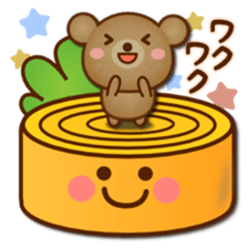 Daily bear Ku-tan of mini size sticker #13709709