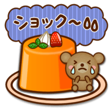 Daily bear Ku-tan of mini size sticker #13709711