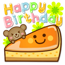 Daily bear Ku-tan of mini size sticker #13709721