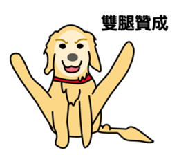 old A-di dog sticker #13709850