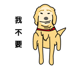 old A-di dog sticker #13709857