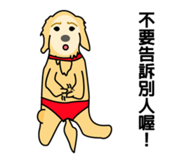 old A-di dog sticker #13709869