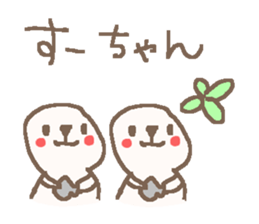 Su cute sea otter stickers! sticker #13709998