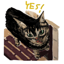 CAT REAL sticker #13710134