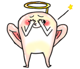 annoying angel sticker #13711120