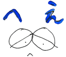 BLUES-kun by Sasaki Ryosuke sticker #13711929