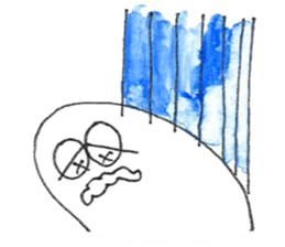 BLUES-kun by Sasaki Ryosuke sticker #13711935