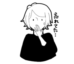 kannsai dialect girl sticker #13712052