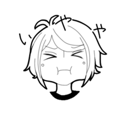 kannsai dialect girl sticker #13712069