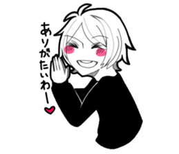 kannsai dialect girl sticker #13712072