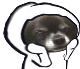 ROKU is a smart dog. sticker #13713946