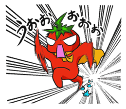 tomatohead2 sticker #13714730