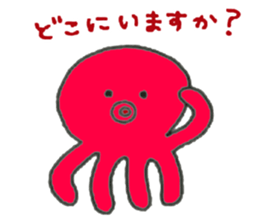 Rabbit,Cat,Sea creatures sticker #13714904