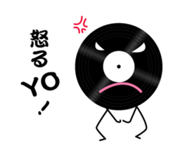 RECORD boy sticker #13714927