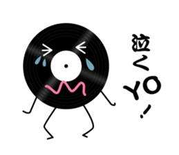 RECORD boy sticker #13714928