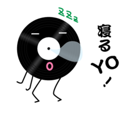 RECORD boy sticker #13714929