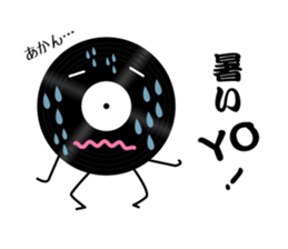 RECORD boy sticker #13714931