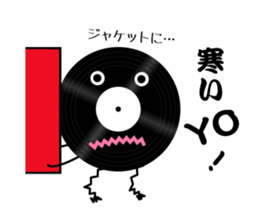RECORD boy sticker #13714932