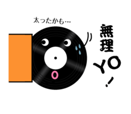 RECORD boy sticker #13714934