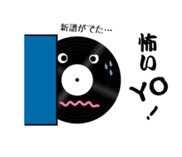 RECORD boy sticker #13714935