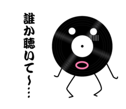 RECORD boy sticker #13714938