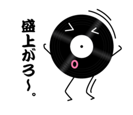 RECORD boy sticker #13714939