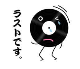 RECORD boy sticker #13714942