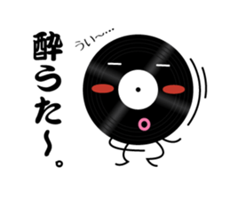 RECORD boy sticker #13714945