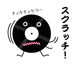 RECORD boy sticker #13714952
