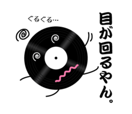 RECORD boy sticker #13714953