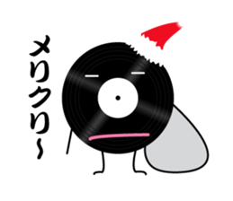 RECORD boy sticker #13714962