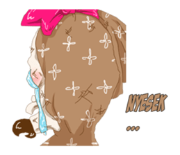 Pocong daden sticker #13715364