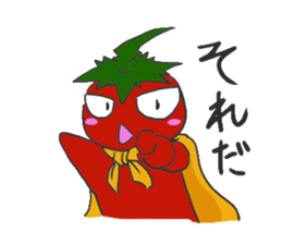 tomatohead3 sticker #13715779