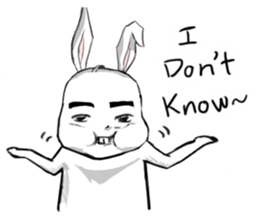 Sincere Bunny sticker #13715987