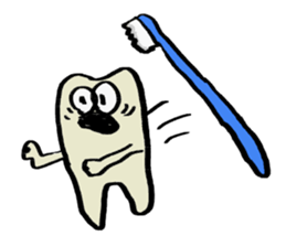 Mari's teeth sticker #13716466