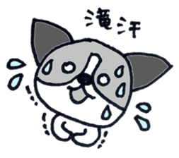 Gamer corgi sticker #13716828